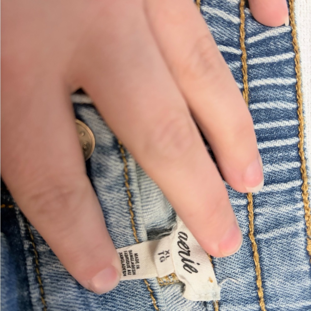 Aerie Classic Denim Jean shorts
